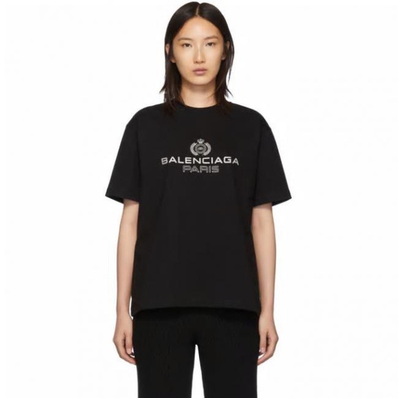 Balenciaga Tops - NWT 100% authentic Balenciaga Black tee